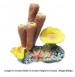 Yellow Mushroom With Star Fish